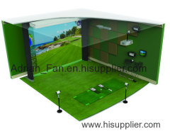 Indoor Golf Simulator, Trainer