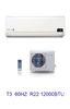 White Wall Mounted 12000 BTU R22 Split Type Air Conditioner with T3 Compressor