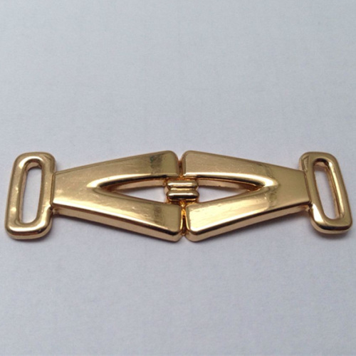 Shoe Buckle Light Gold Color