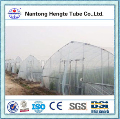 Single Span Agricultural Plastic Greenhouse