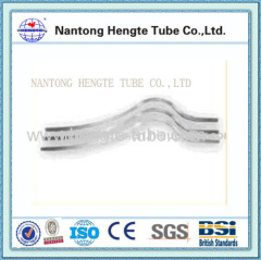 Pull bend processing tube shape