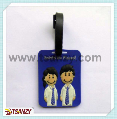 student's mane tags, carton schoolbag tags 