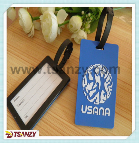 Plastic luggage tags/ 3D PVC crew tags