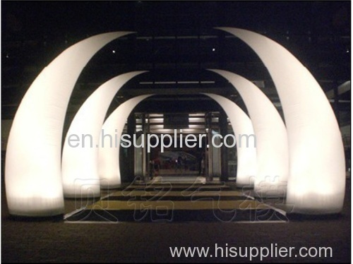 Hot inflatable LED Lighting Decoration Horn