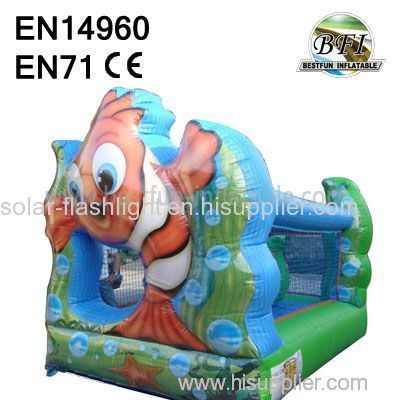 Inflatable Fish Castles for kids
