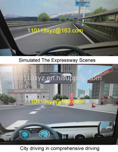 New 3D driving car simulator machine
