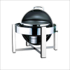 chafing dish with roll top lid