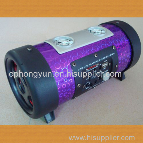 Professional 35W cylindrical subwoofer motorcycle subwoofer Y4S