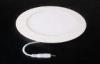 100mm 12 W Round LED Panel Light Aluminum Body 900 Lm Cool White