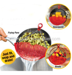 kitchen pan strainer/Better Strainer Expandable Strainer/Pot Strainer