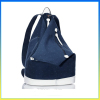 Korea style cute school bag stylish blue canvas backpack bag