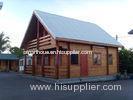 Wooden Style Modular Homes Bungalow / Sound-Proof Prefab Bungalow