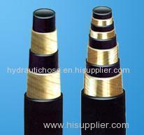 Hydraulic rubber hose 4SH