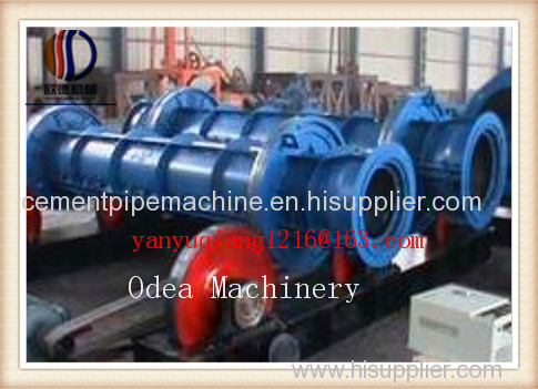 Hot...Self-Stressing Concrete Pipe Machine for Running Water