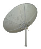 c band 150cm satellite dish antenna with holes
