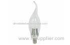 265V 3W E14 Led Candle Bulb With Aluminum Raw / Flower Shaped 260LM E14 LED Candle For Chandelier