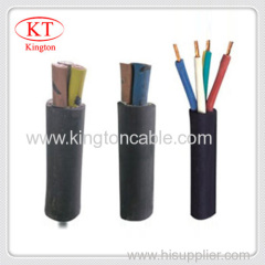 Kington low voltage sheathed quadruplex PE insulated AAC/ACSR service drop cable