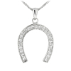 925 Sterling Silver Horseshoe Pendant