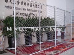 temporary chain link fence panels 8ft 12ft diamond mobile fencing portable chain wire panel fencing removable fence