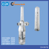 Medical chemetron oxygen flowmeter with humidifier