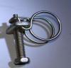 double wire type hose clamp