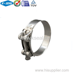 Single Bolt Heavy Duty Hose Clamp KM8X121SS