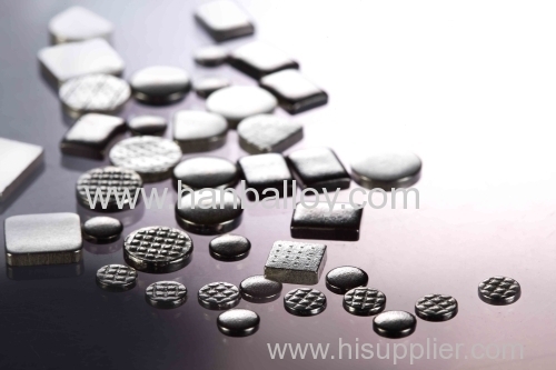 Good Wear Resistance Silver Alloy Materials for Rivet Contact