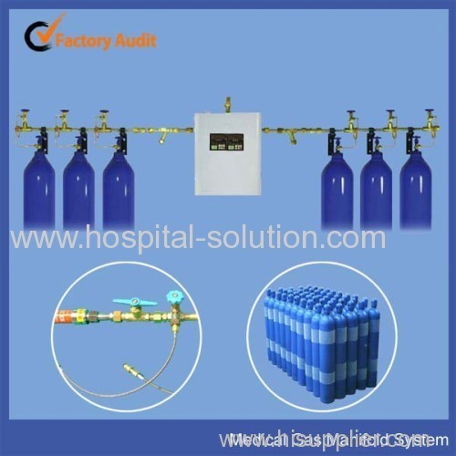 Hospital Gas Manifold System For Oxygen
