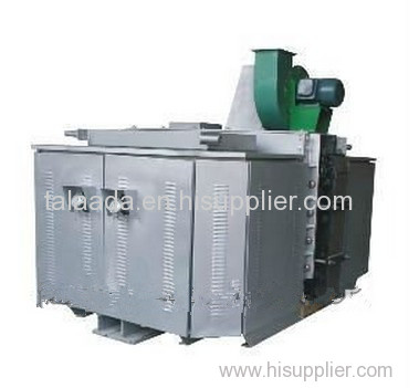 100 kw power frequency cored induction furnace for brass/aluminum