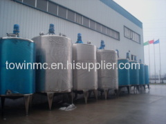 milk heating mixing tank