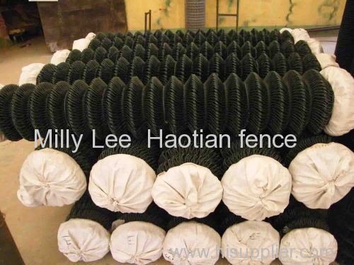 factory chain link fence extensions high quality chain wire panel fencing diamond mesh netting cloth Rhombic Mesh