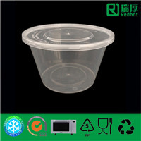 Supply Plastic Food Container with Lid 1000ml