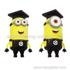 Despicable me PVC 3D USB FLASH DRIVES