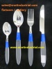 transparent handle stainless steel flatware / stainless steel cutlery