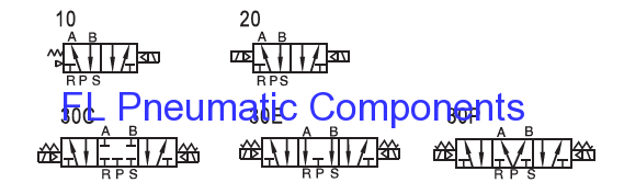 4V230E-08 Three Position Solenoid Valve