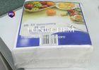 Soft Biodegradable Paper Towel , 330*330mm 2 Ply Napkin 3000 Sheet 1/4 Fold