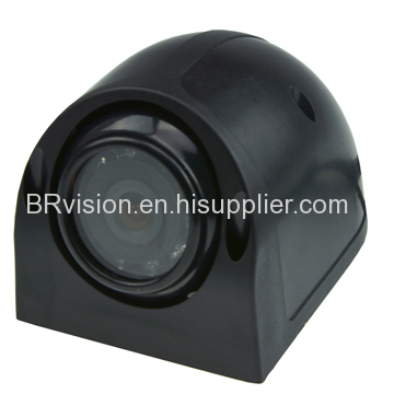 Side camera for heavy duty vehicle, wide angle degree waterproof housing, night vision