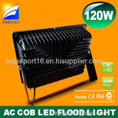 COB 120W AC no driver LED floodlight