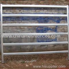 steel oval pipe fencing panel for livestock anping manufacturer