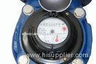 4 Inch Agricultural Brass Cold Water Flow Meter , Vertical Water Meter 25mm - 100mm