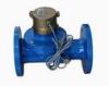 Brass Magnetic Industrial Water Meter , Horizontal Irrigation Water Flow Meter