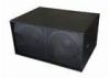Black Live Sound Speakers High Power For Night Club 1200W 4ohm