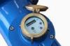 Large Brass Industrial Water Meter for Turbine , Low Pressure Loss