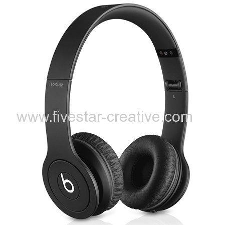 2013 Latest Edition Beats by Dr.Dre Solo HD On-Ear Headphones Matte Black
