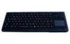 IP65 Vandal Proof Heavy Metal Keyboard Black For Military , 85 Keys