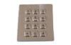 IP65 dynamic rated vandal proof Vending Machine Keypad/simple dot matrix keypad with 12-key