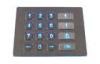 Industrial Backlight Short Stroke Keypad For Vending Machine , 16 Keys