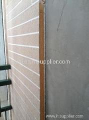 Exterior Decorative Insulation Wall Panels PUR sandwich decorative board