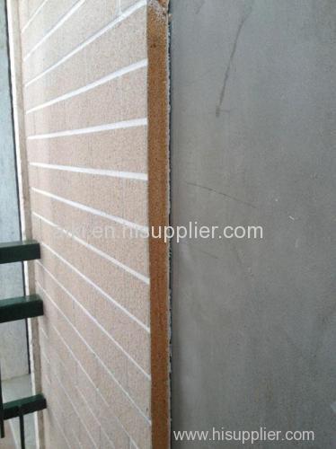 Exterior Decorative Insulation Wall Panels PUR sandwich decorative board