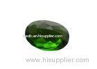 Oval Green Chrome Diopside For Custom Jewelry 53mm Normal Faceted